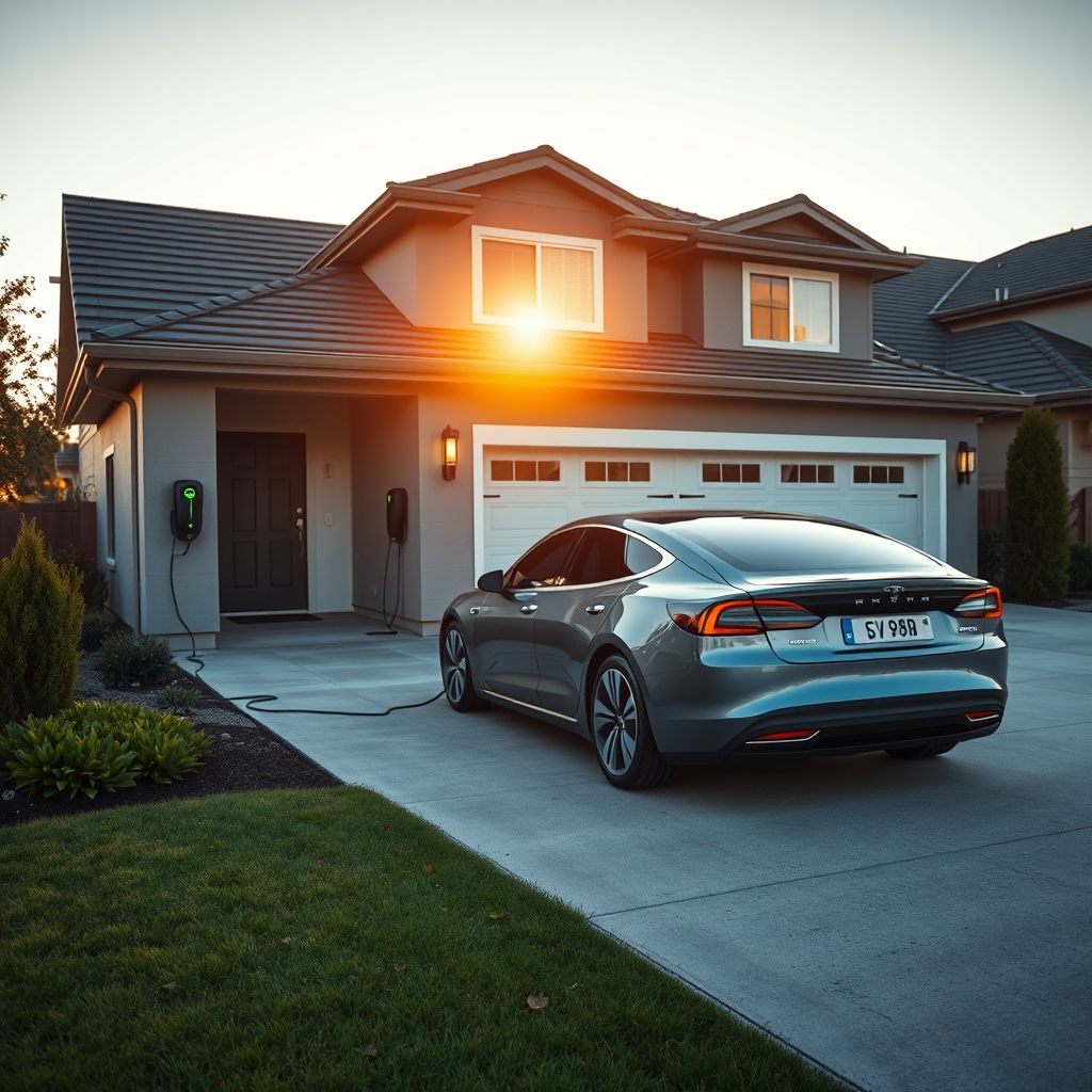 EV charger home installation - Illustration 1