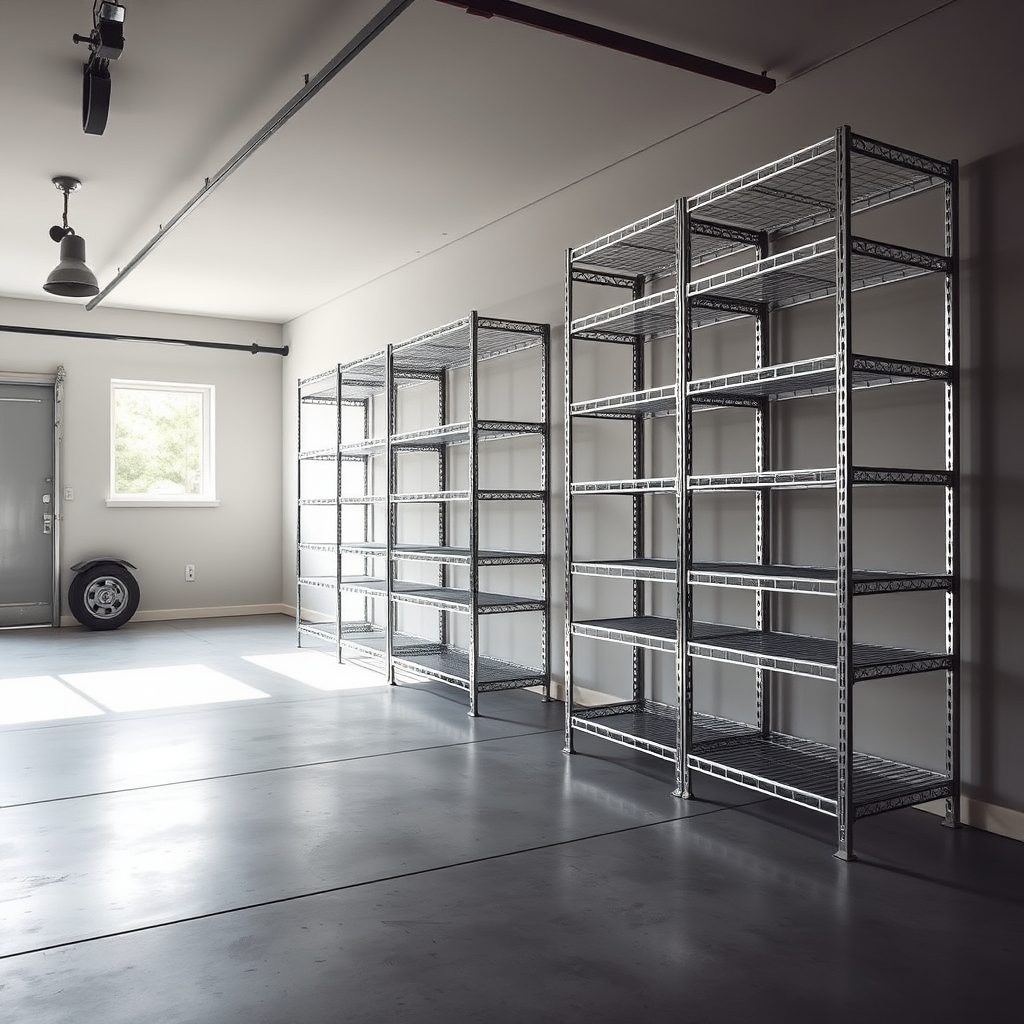 garage shelving product view