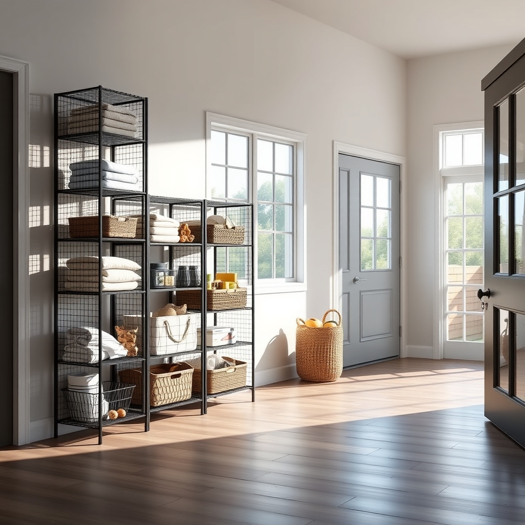 wire shelving product view