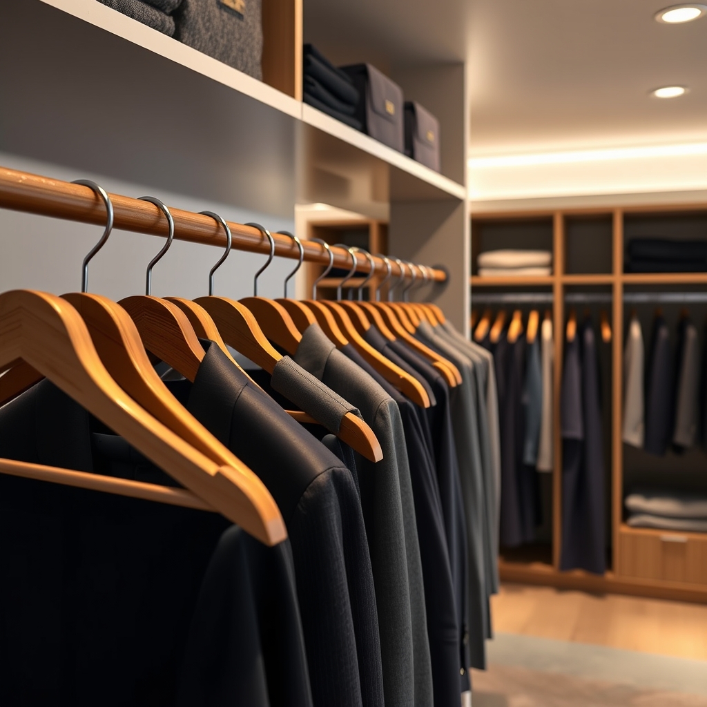 Wood hangers product view