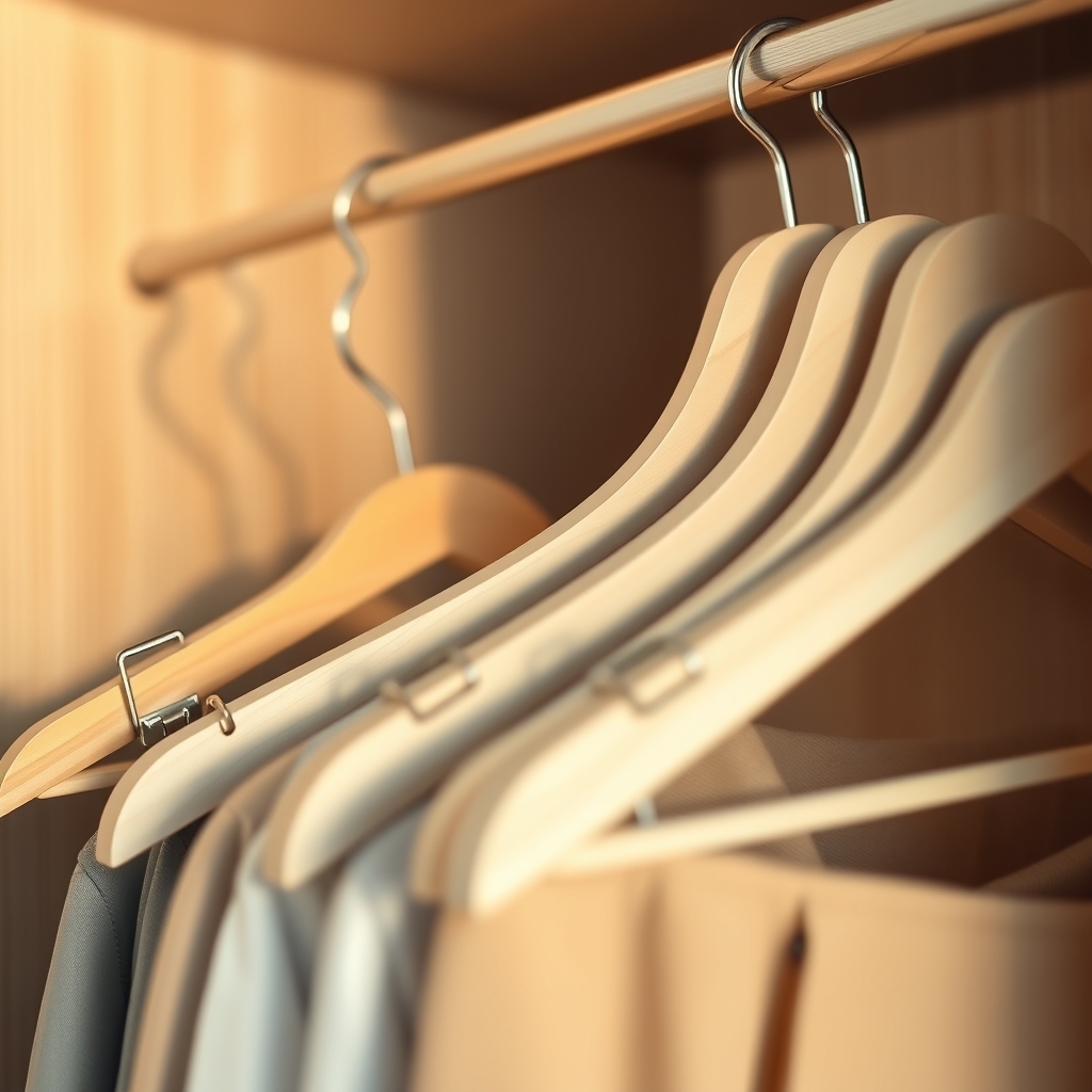 pants hangers in action