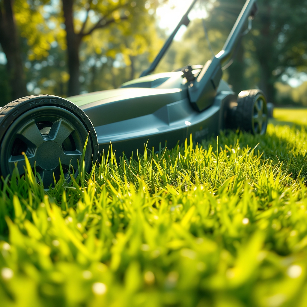 Greenworks Cordless Lawn Mower Review — Best for Small Yards 2026 2 cordless mower in action