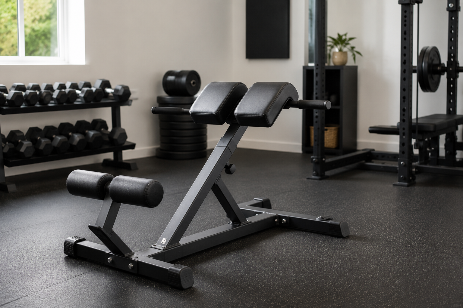 Sunny Health Roman Chair Review — Best for Core & Glutes 2026 1 roman chair back extension bench for home gym