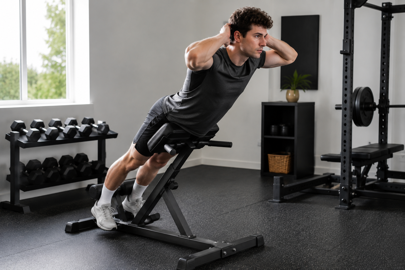 Sunny Health Roman Chair Review — Best for Core & Glutes 2026 2 Roman Chair Home Gym Workout