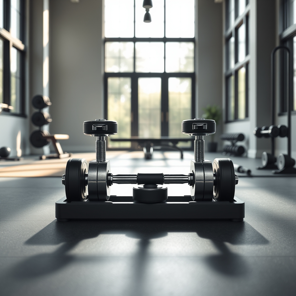 adjustable dumbbells product view