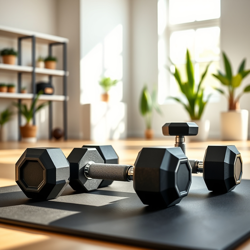 coated dumbbells product view