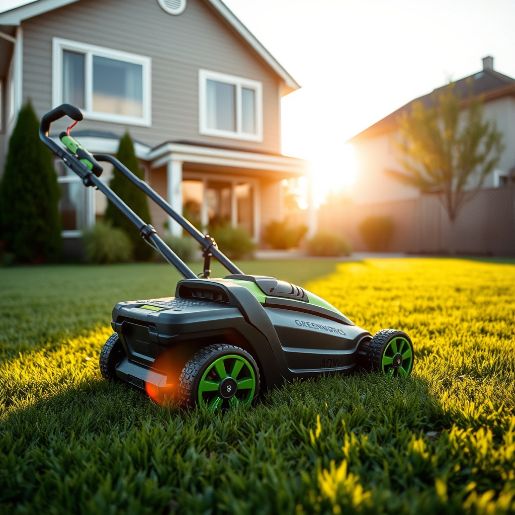 Greenworks Cordless Lawn Mower Review — Best for Small Yards 2026 1 cordless mower product view