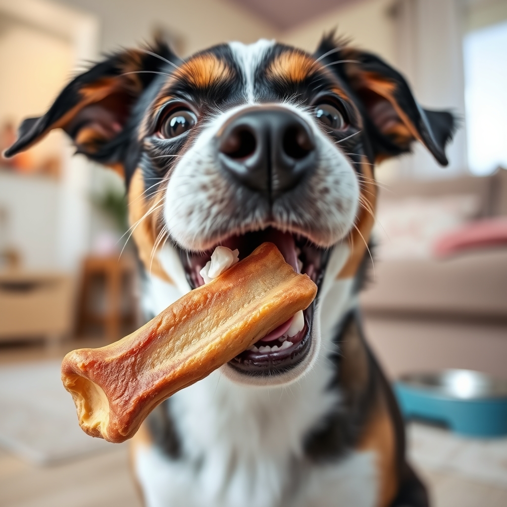 dental treats in action