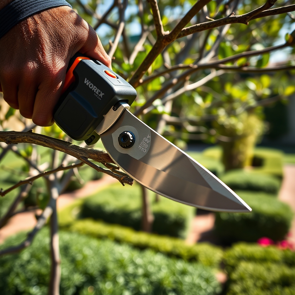 Pruning Shears Review 2026 — Best for Garden Trimming 2 pruning shear in action