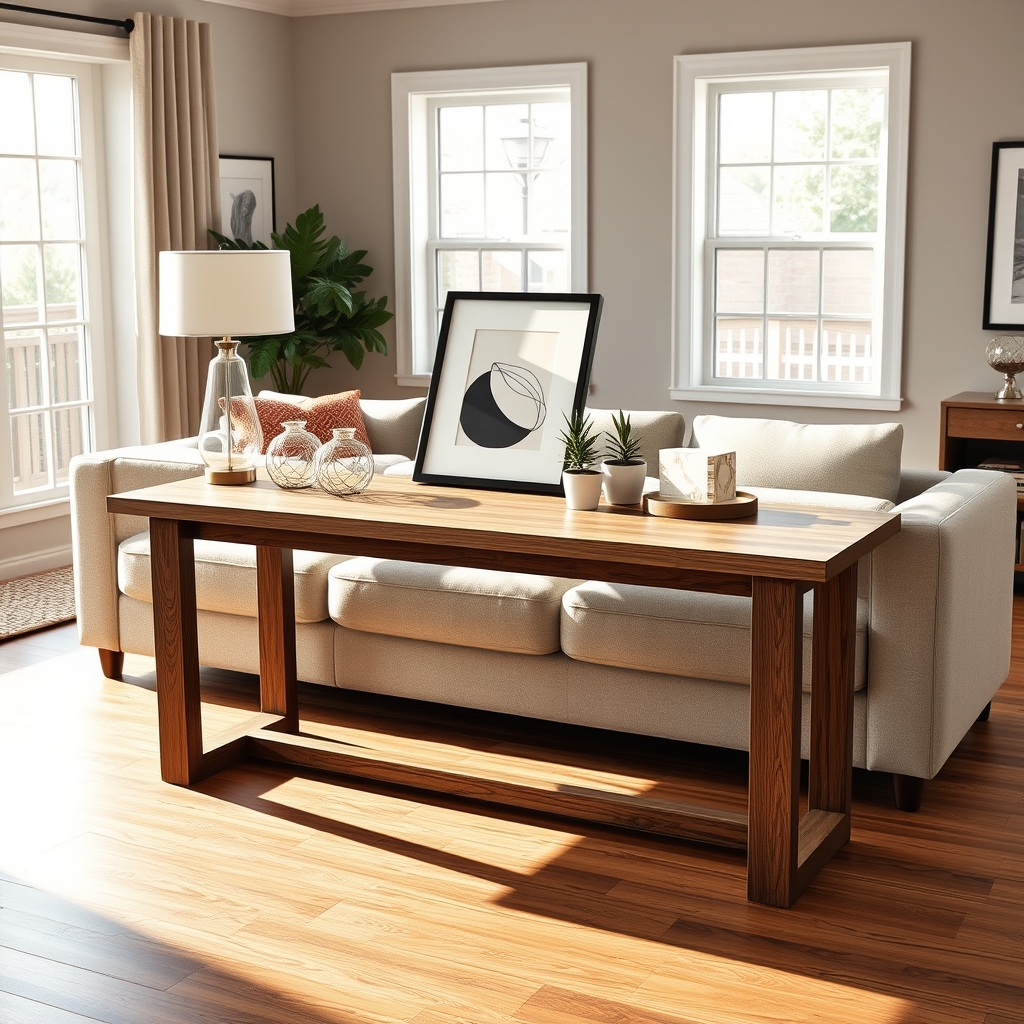 console table in action