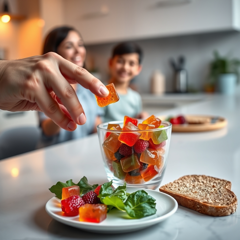 prebiotic gummies in action