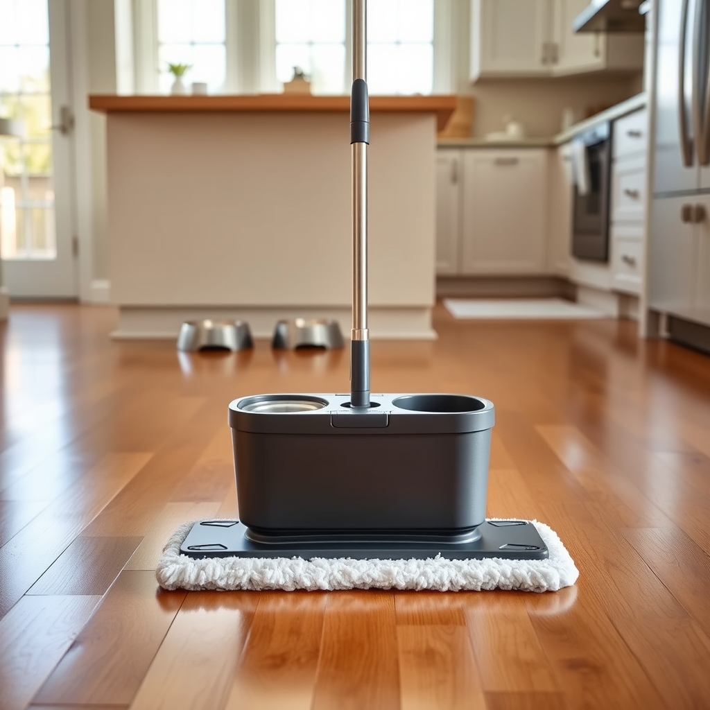 Best Flat Mop for Hardwood & Tile Floors — 2026 Review 1 flat mop product view