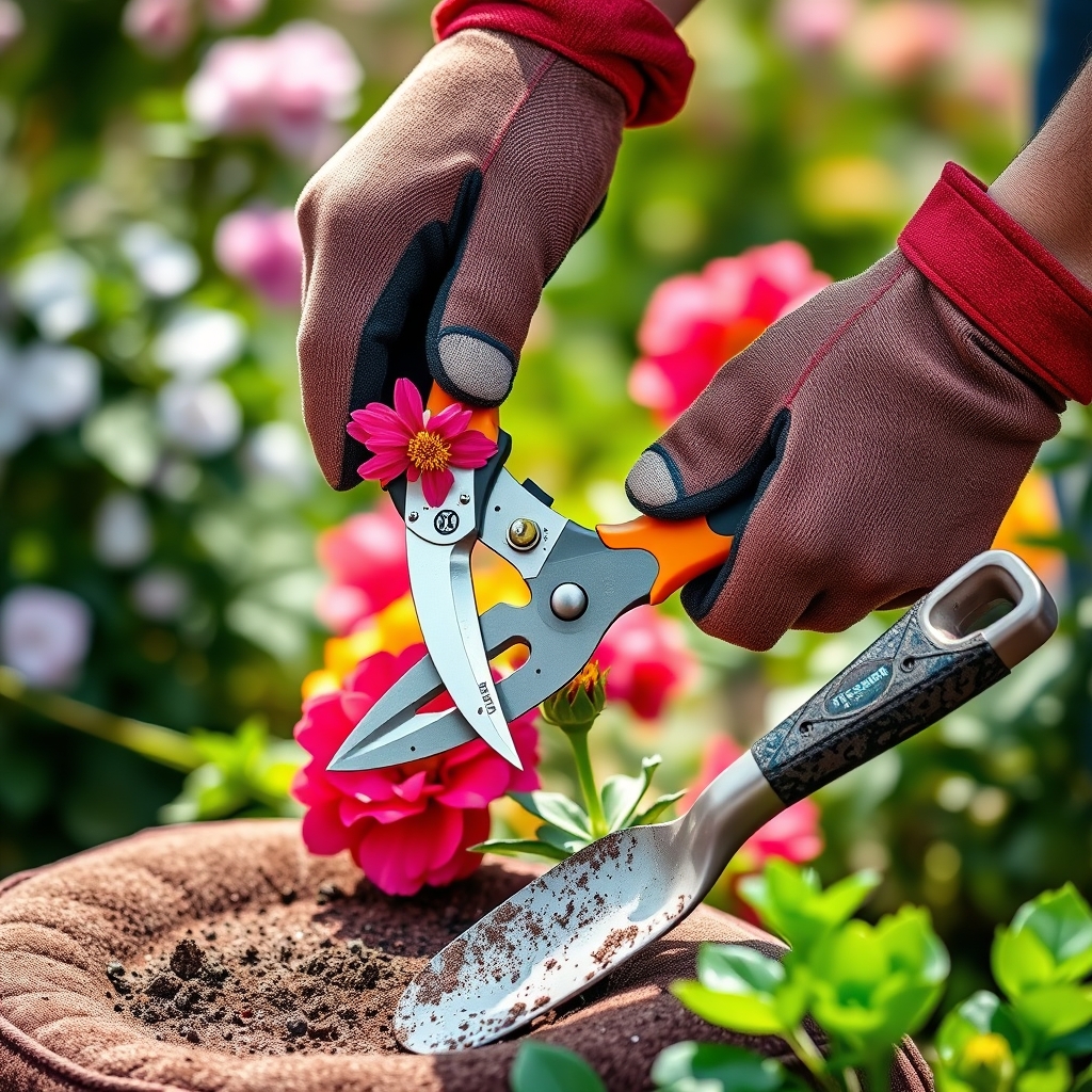 Best Gardening Tools Set for Beginners — Fiskars Review 2026 2 gardening tools in action