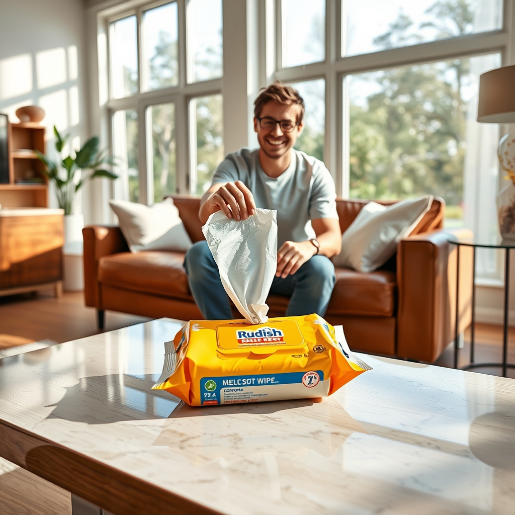 furniture wipes product view