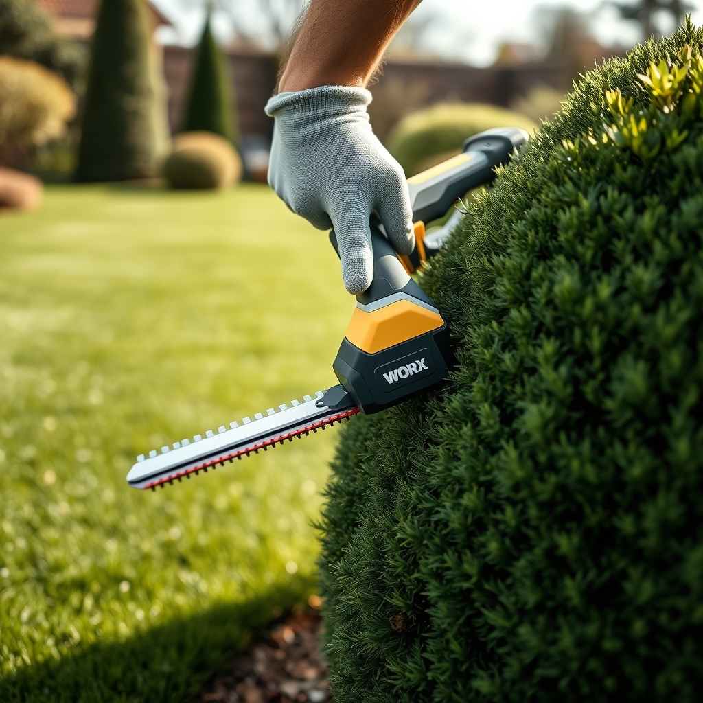 WORX 2-in-1 Cordless Trimmer Review — Shrubs & Grass 2026 2 cordless trimmer in action
