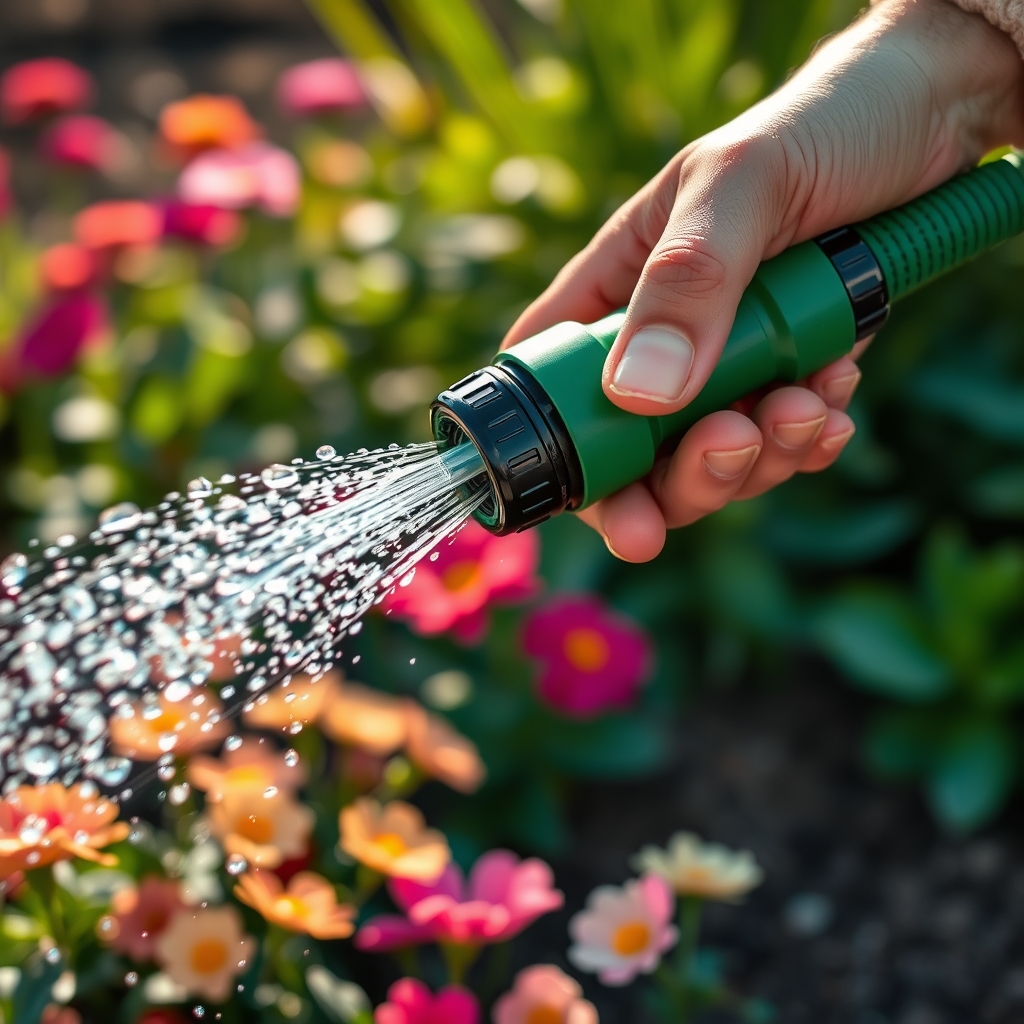 Flexzilla Garden Hose Nozzle Kit Review — Best Watering Tool 2026 2 garden nozzle in action