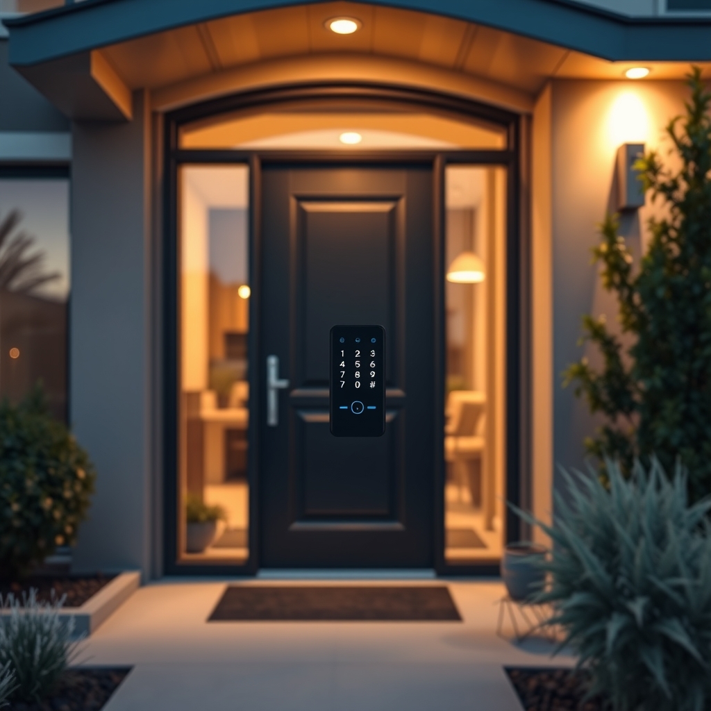 keypad deadbolt product view