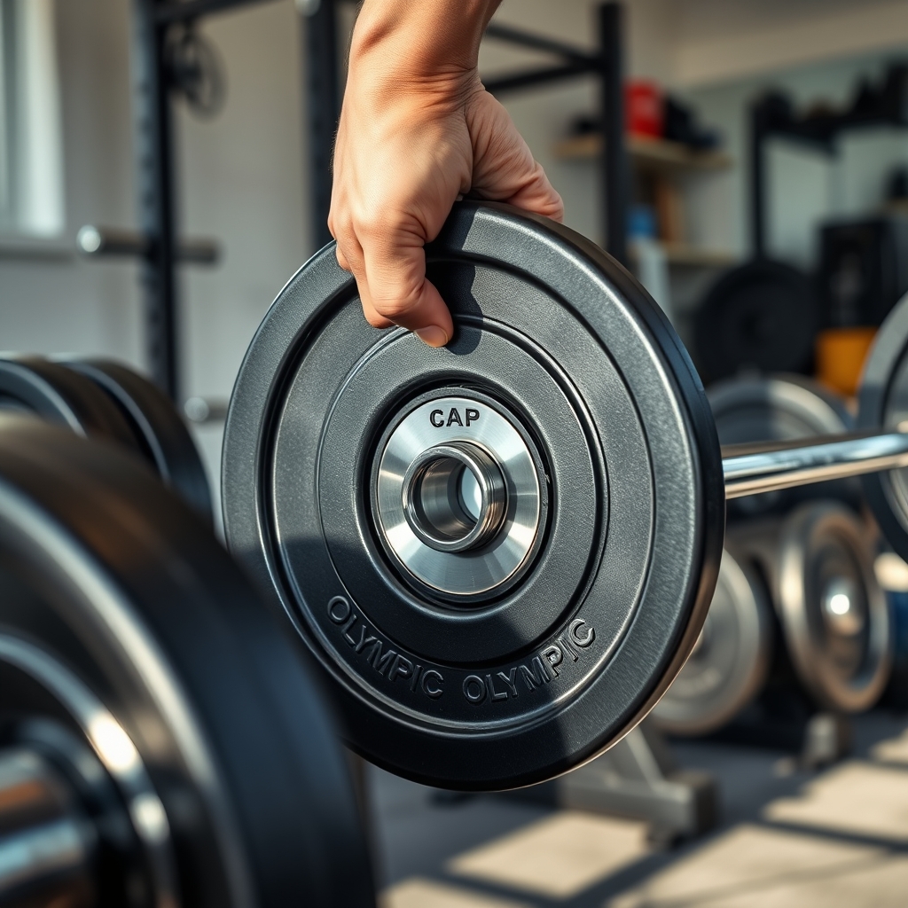 bumper plates in action