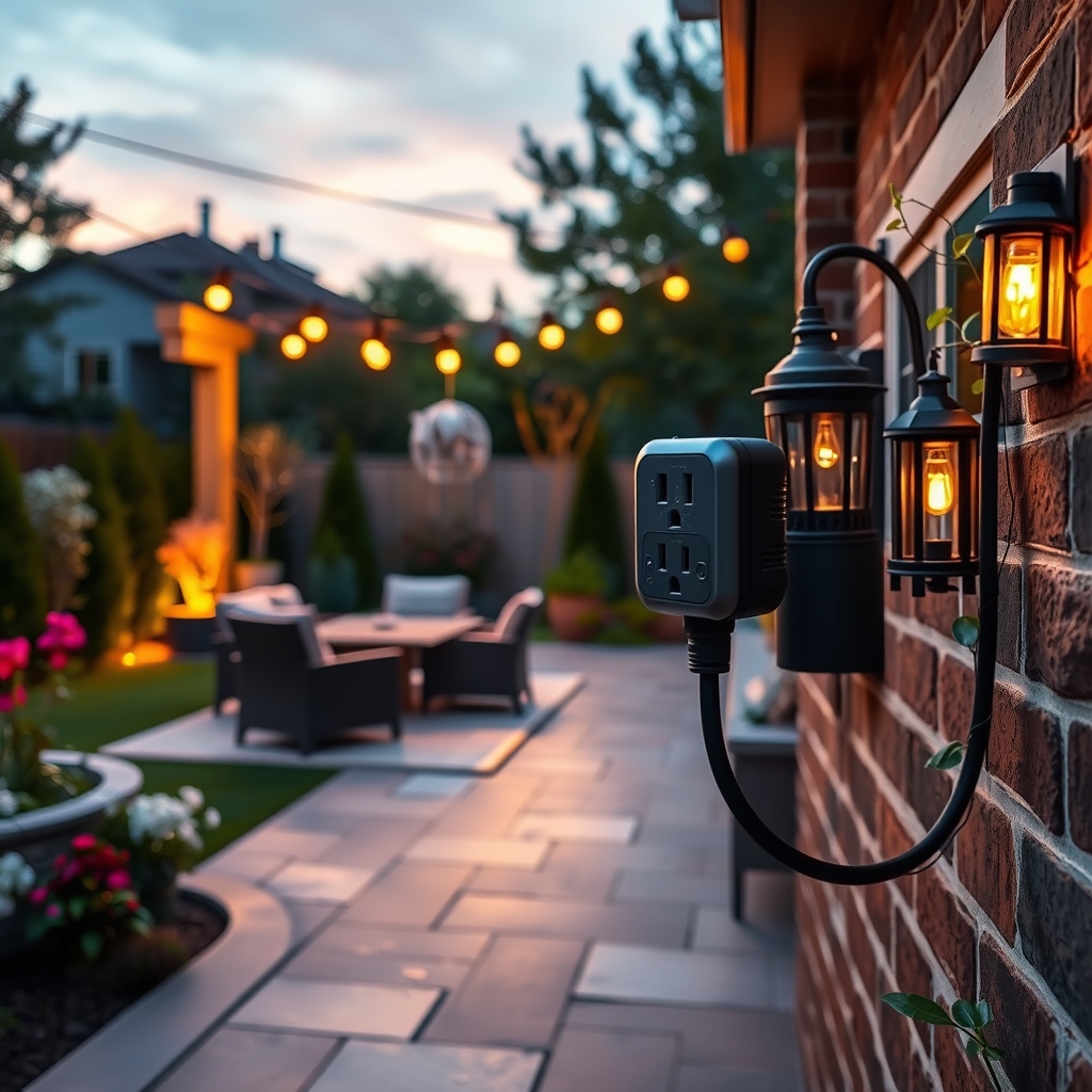 outdoor smartplug product view