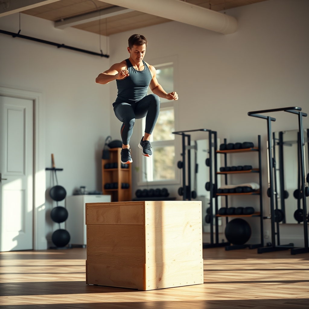 plyo box in action
