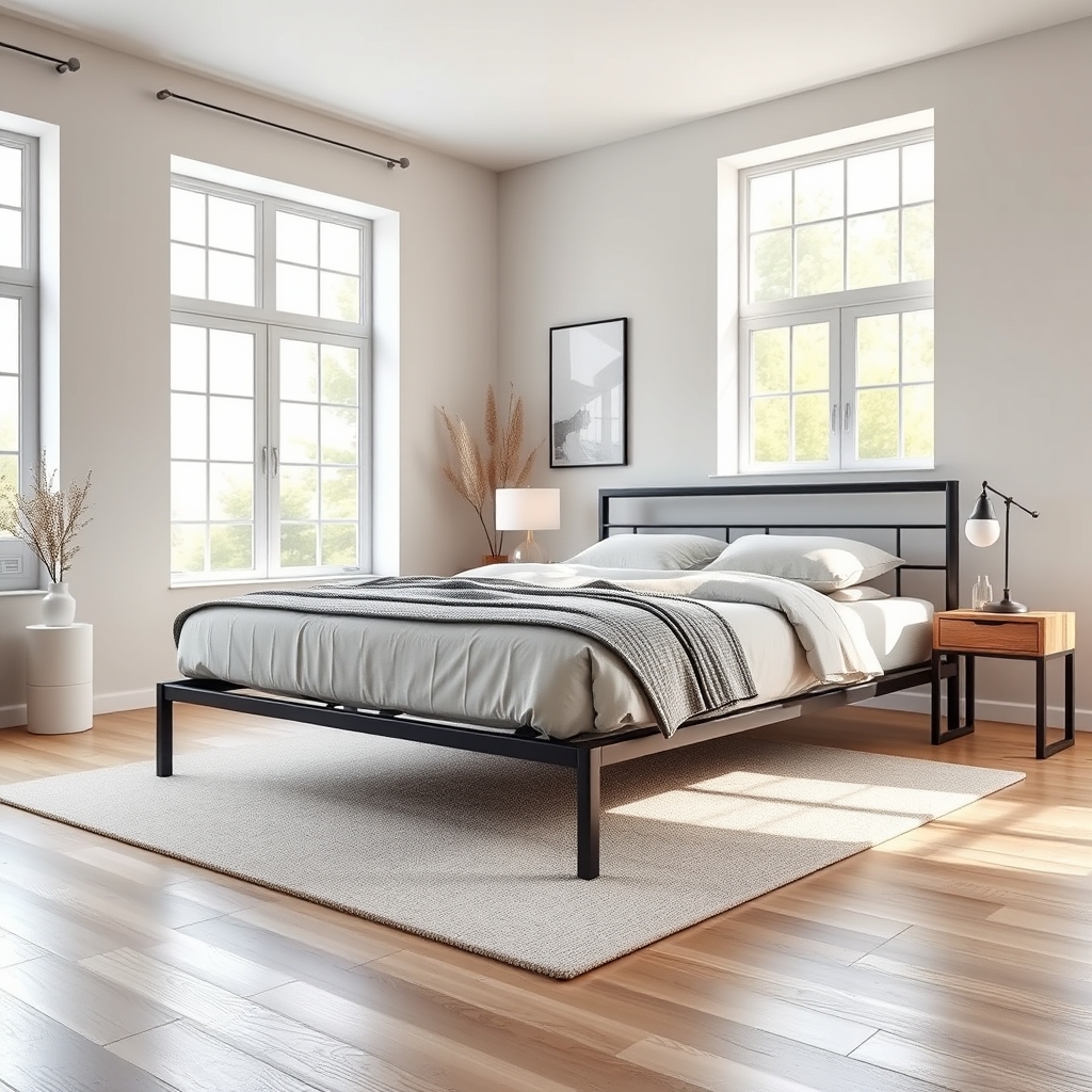 queen bedframe product view