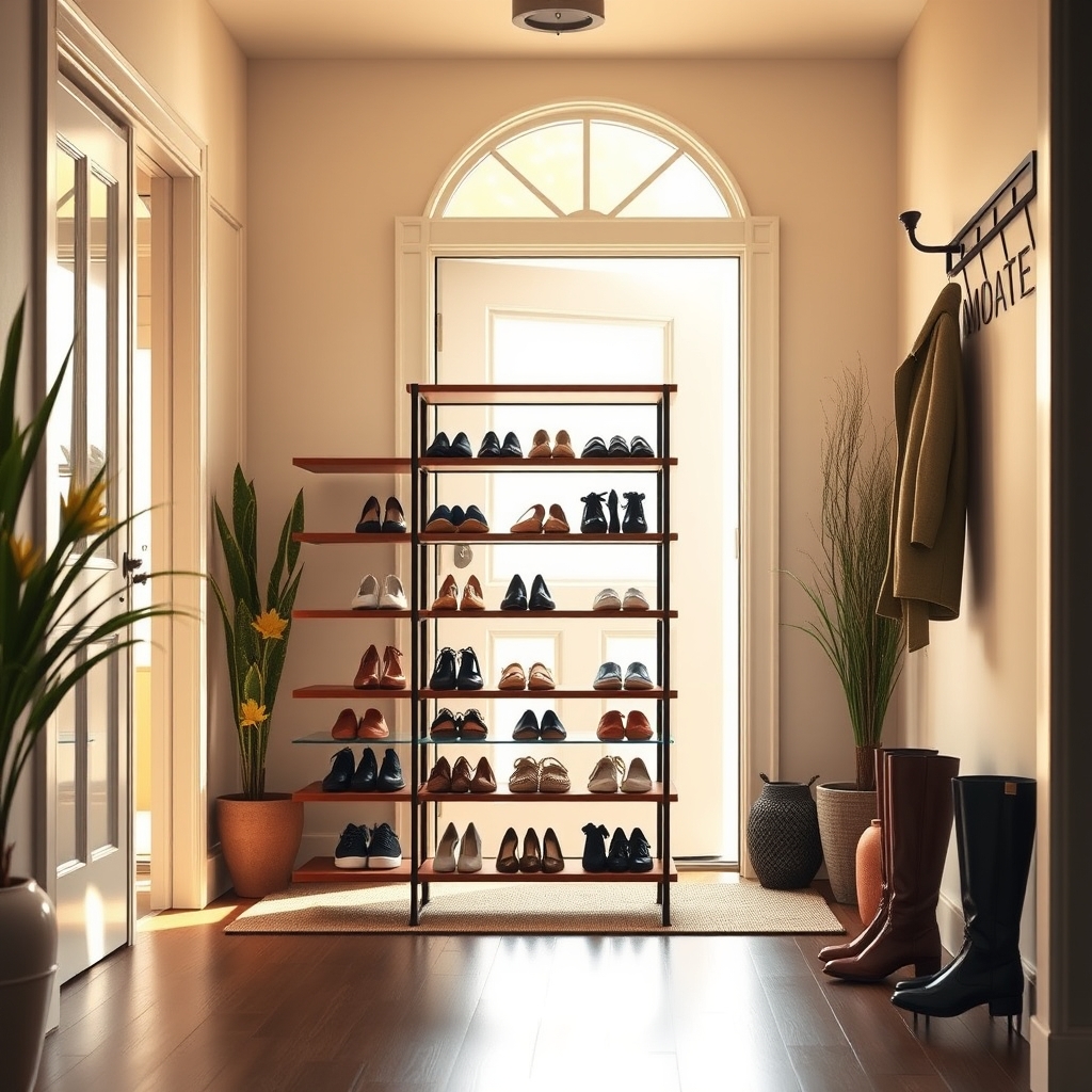 shoe rack product view