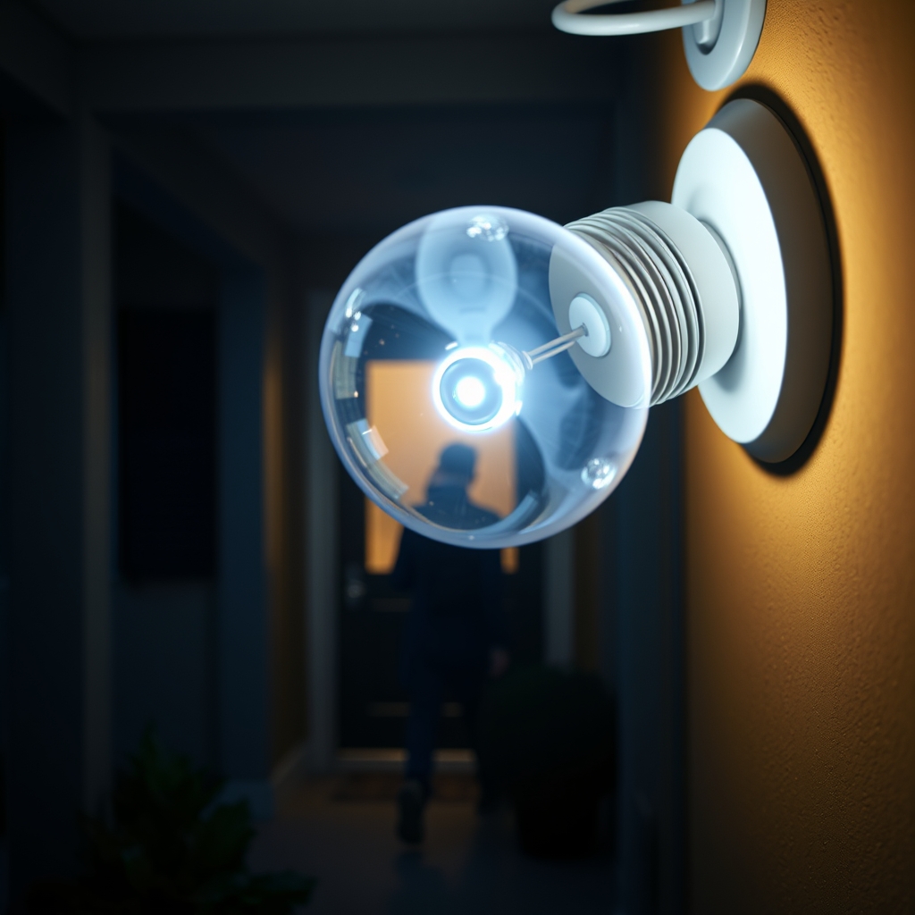 bulb camera in action