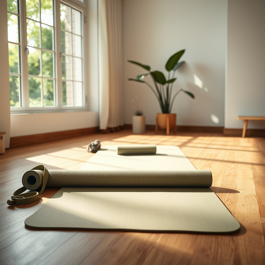 yoga mat product view